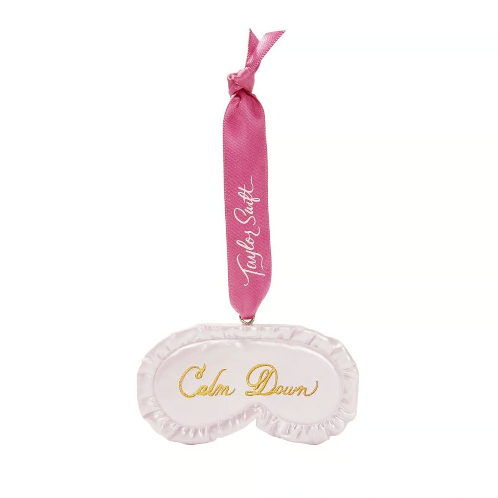 Taylor Swift Lover Calm Down Eye Mask Ornament | NWT | New in box